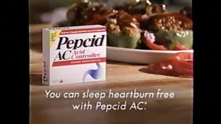 Pepcid AC Commercial 1997 VHS Rip [upl. by Gierk]