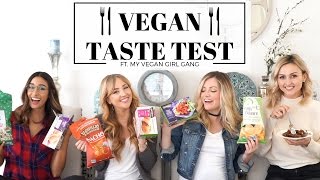 HUGE Whole Foods Vegan Taste Test with My Vegan Girls [upl. by Busch]