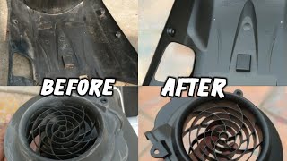 How to paint Inner Fairings  Samurai Paint  Step by Step Tutorial  Diy [upl. by Turk823]