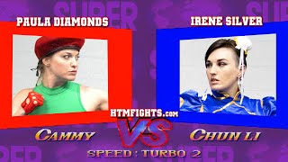 Cammy vs Chun Li Cosplay Battle [upl. by Ferdinand]