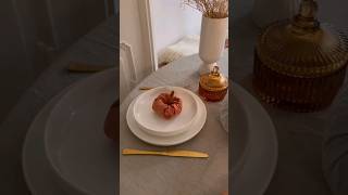 Pumpkin napkin folding 🎃 napkin folding for restaurant [upl. by Nilats]