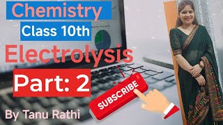 Electrolysis  Electroplating  Part2  Class 10th chemistry cbseboard icseboard upboard [upl. by Birmingham]