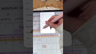 🗓️🩷✍🏻 ipad notes  accessories  Shortcuts  Journal ipad asmr planner applepen [upl. by Nnainot280]