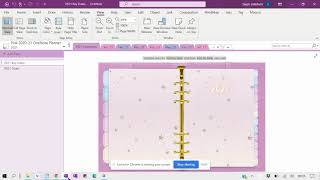 OneNote Planner with Hyperlinks  how to use the OneNote Planner [upl. by Leummas]