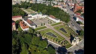 Pałac Branickich w Białymstoku z lotu ptaka [upl. by Chubb]