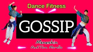 GOSSIPMåneskin featTom MorelloDance FitnessWorkoutZumbaExerciseCardiochoreoTikTok [upl. by Alair615]