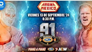 CMLL 91 ANIVERSARIO EN VIVO [upl. by Nicola892]