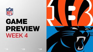 Cincinnati Bengals vs Carolina Panthers  2024 Week 4 Game Preview [upl. by Silverstein]