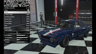 GTA 5  DLC Vehicle Customization Lampadati Michelli GT and Review [upl. by Laurita275]