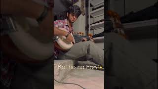 Kal ho na hoo✨ Sarod Cover madhavkalra sarod kalhonaho hindustaniclassical [upl. by Tonye184]