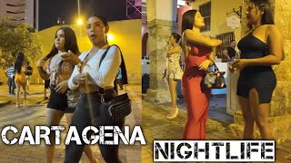 🇨🇴 CARTAGENA NIGHTLIFE DISTRICT 200 AM COLUMBIA  2024 [upl. by Einama]