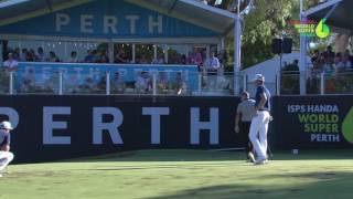 ISPS HANDA World Super 6 Perth Rd 3 highlights [upl. by Rebmit750]