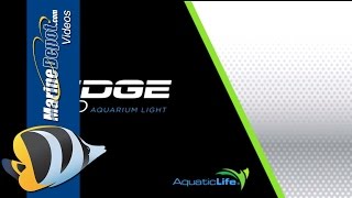 AquaticLife EDGE LED Light Fixture  Programming the Timer [upl. by Onin]