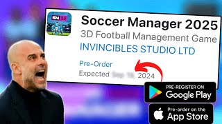 WHEN WILL SOCCER MANAGER 2025 FULL GAME COME OUT [upl. by Willis761]