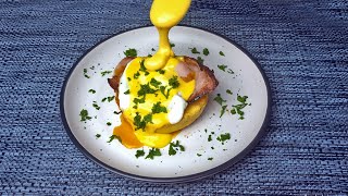 Hollandaise Sauce in 3 Minutes  Easy Hollandaise Sauce Recipe  RECIPE CASTLE [upl. by Adnawat]