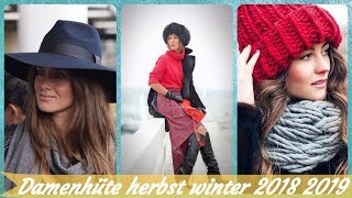 🎩 Die moderne 20 Ideen zu damenhüte herbst winter 2018 2019 [upl. by Odell]