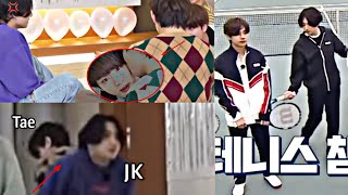 My Favorite love Taekook moments ♡ At RUN BTS for 17 Minutes Part 2 VkookTaekook Analysis [upl. by Stine348]