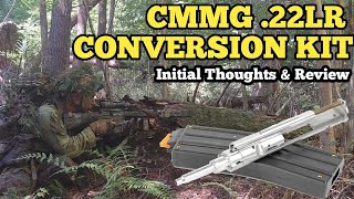 CMMG 22LR Conversion Kit  Initial Thoughts amp Review [upl. by Anihta501]