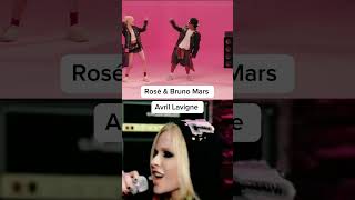 Rosé amp Bruno Mars 2020s vs Avril Lavigne 2000s Which Song is Better [upl. by Otrebilif657]