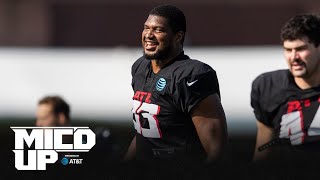 quotIts a getto jobquot  Calais Campbell is micd up for ATampT Training Camp  Atlanta Falcons [upl. by Elspeth891]