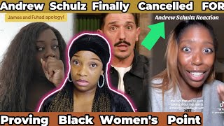 ANDREW SCHULZ Finally Cancelled FOR Proving Black W0MENS POINT  Cindysvilla [upl. by Jat]