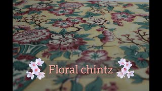 Floral Chintz  Poster Paints  Easy composition [upl. by Amlev]