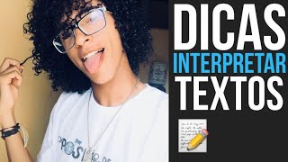 DICAS PARA INTERPRETAR E ENTENDER TEXTOS EM INGLÊS  Dicas de Inglês [upl. by Salocin]