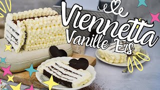 Viennetta Eis selbstgemacht  Kindheitserinnerung mit Vanillegeschmack  Vanille Eis Rezept [upl. by Preciosa]