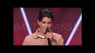 Ayoub Maach BLIND AUDITION valt flauw [upl. by Crabb]