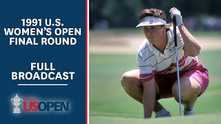 1991 US Womens Open Final Round Meg Mallon Hangs on at Colonial  Full Broadcast [upl. by Nevur503]