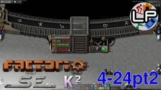 S4E24 pt 2  Gate Source amp Drain  Laurence Plays Factorio Space Exploration 06  Krastorio² [upl. by Imuyam]