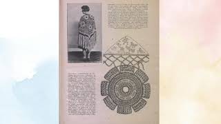 Najmodniejsze szale szydełkowe i na widełkach  Vintage crochet pattern [upl. by Areic]