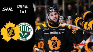 Skellefteå AIK  Frölunda HC  Höjdpunkter  Semifinal 1  SMSlutspel 2024 [upl. by Hcelemile396]