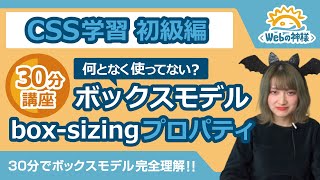 【超入門】何となく使ってない？ボックスモデル＆boxsizingプロパティ完全理解への道！【HTML・CSS コーディング】 [upl. by Kragh]