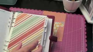 Filofax Dividers Tutorial [upl. by Anhaj800]