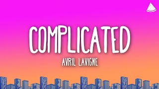 Avril Lavigne  Complicated Lyrics [upl. by Tanaka938]