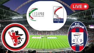 🔴 LIVE Foggia vs Crotone Lega Pro 2023  LIVE Match Today [upl. by Aldon]