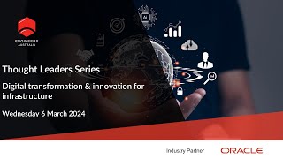 Thought Leaders Series Digital transformation amp innovation for infrastructure [upl. by Binnings]