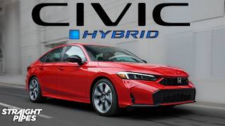 2025 Honda Civic Hybrid Review  NEW and IMPROVED [upl. by Einnov496]