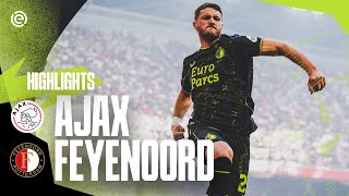 HATTRICK GIMENEZ in a HISTORIC Klassieker 🤩  Highlights Ajax  Feyenoord  Eredivisie 20232024 [upl. by Namra]