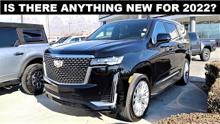 2022 Cadillac Escalade Luxury Has Anything Changed For 2022 [upl. by Yelena]