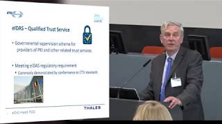 eIDAS Qualified Trust Service Providers QTSPs and Qualified Certificates by Nick Pope ETSI TC ESI [upl. by Darsie]