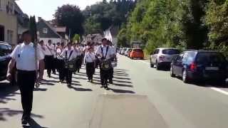 Spielmannszug Biekhofen auf dem Schützenfest Listerscheid 2013 [upl. by Killy]