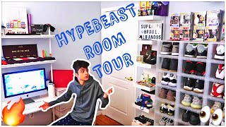 HYPEBEAST ROOM TOUR‼️👀🔥 PAUL SOLES HYPEBEAST ROOM😱 [upl. by Orola]