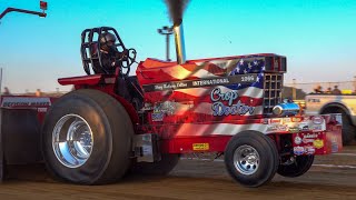 Tractor Pull 2022 Super Farm Tractors Scheid Diesel Extravaganza Pro Pulling League [upl. by Ainoet]