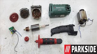 Fix Angle Grinder  PARKSIDE PWS 125 F5 [upl. by Attenol652]