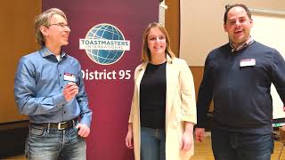 Invitation to the Toastmasters District 95 Conference 2024 from the District Management Trio [upl. by Pandora505]