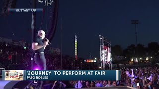 Journey to perform first night of California MidState Fair in Paso Robles [upl. by Nyleuqaj]