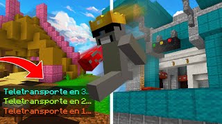 NOS TELETRANSPORTAN ALEATORIAMENTE en BEDWARS [upl. by Korten991]