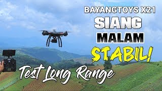 Bayangtoys X21 Review Indonesia Drone Murah Cocok Untuk Videography [upl. by Fleda]